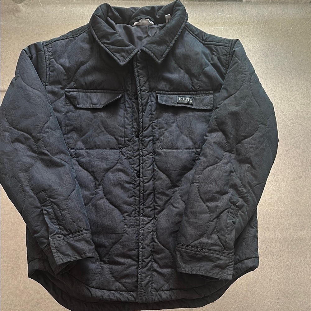 Kith Black Lightweight Quilted Jacket